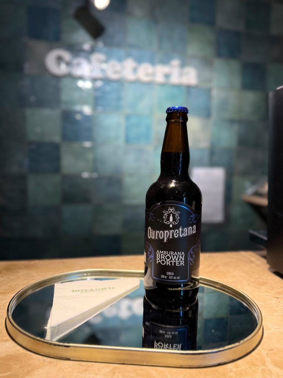 Cerveja Ouropretana — Amburana Brown Porter