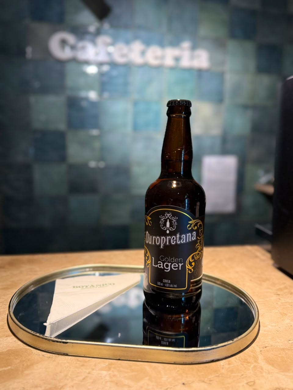 Cerveja Ouropretana — Golden Lager